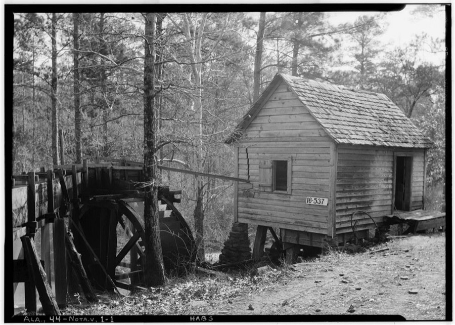 Le Sueur's Mill, Ropes Creek, Notasulga, Macon County, AL