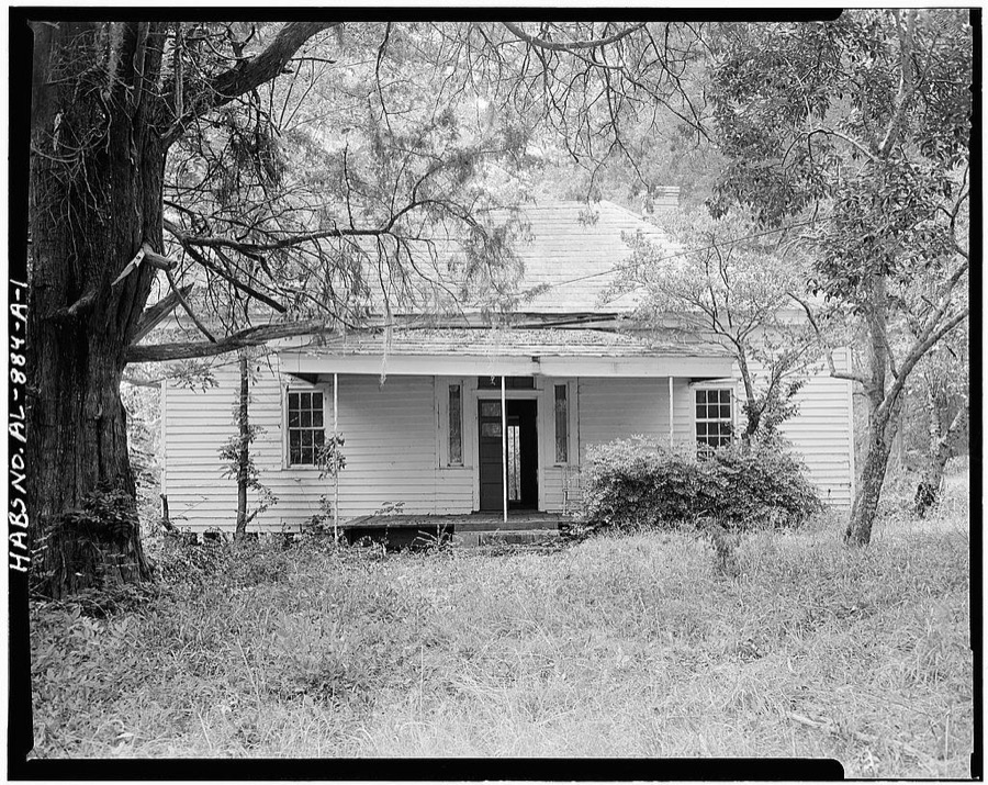 New Josiah Haigler Plantation House, County Highway 37 North of U.S. Highway 80, Burkville, Lowndes County, AL