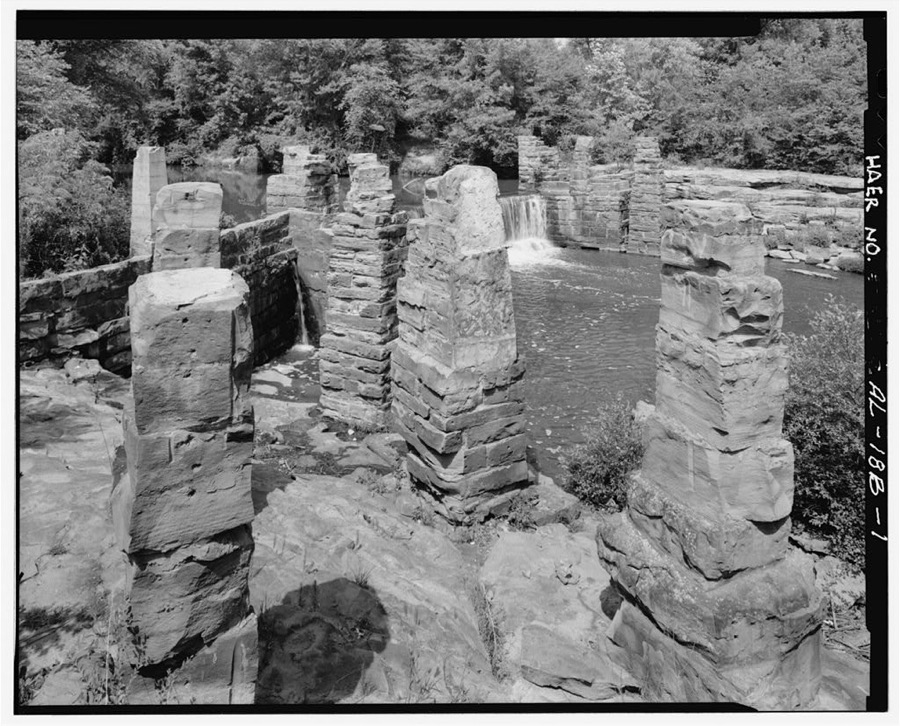 Boshell's Mill, Saw Mill, Bank of Lost Creek at State Route 124, South of U.S. 78, Townley, Walker County, AL