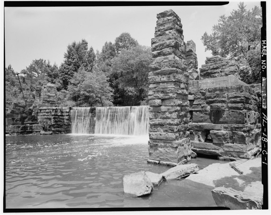 Boshell's Mill, Grist Mill, Bank of Lost Creek at State Route 124, South of U.S. 78, Townley, Walker County, AL