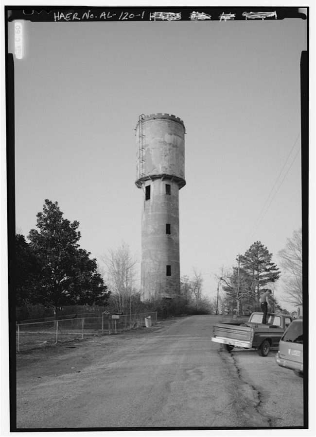 Marvel Water Tower, Bibb County Road 10, Marvel, Bibb County, AL