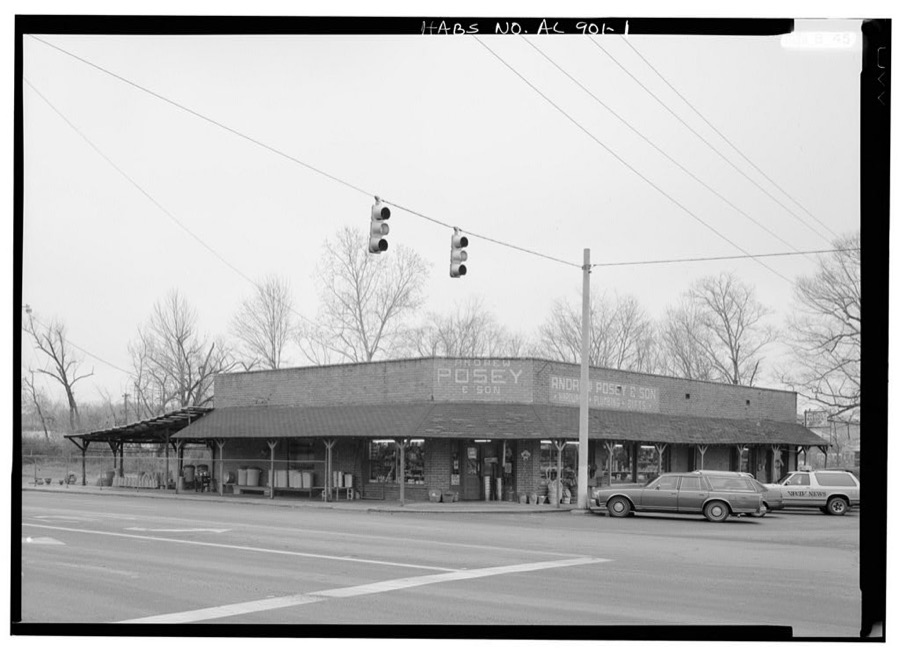 G. W. Posey Store, Twentieth Street & Elliot Boulevard, Jasper, Walker County, AL