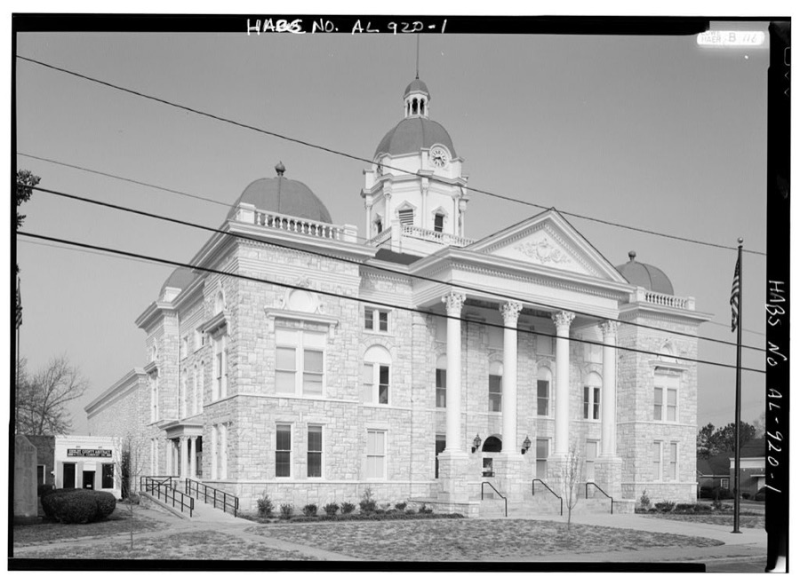 Shelby County Courthouse, North Main Street, Columbiana, Shelby County, AL