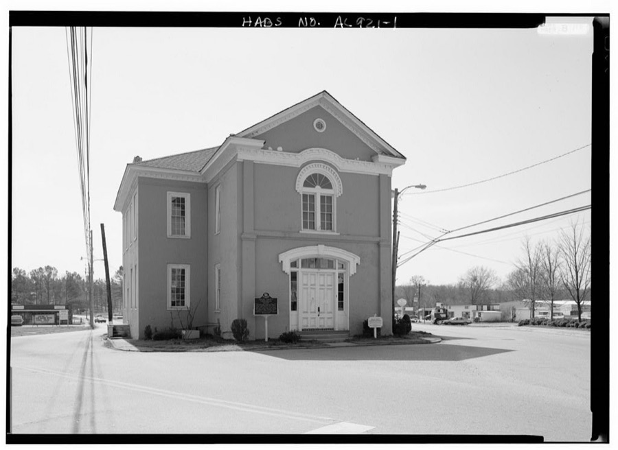 Old Shelby County Courthouse, North Main Street, Columbiana, Shelby County, AL