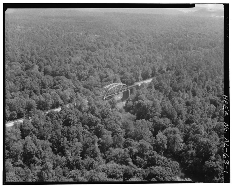 Louisville & Nashville Railway, Cahaba River Bridge, Spanning Cahaba River, Helena, Shelby County, AL