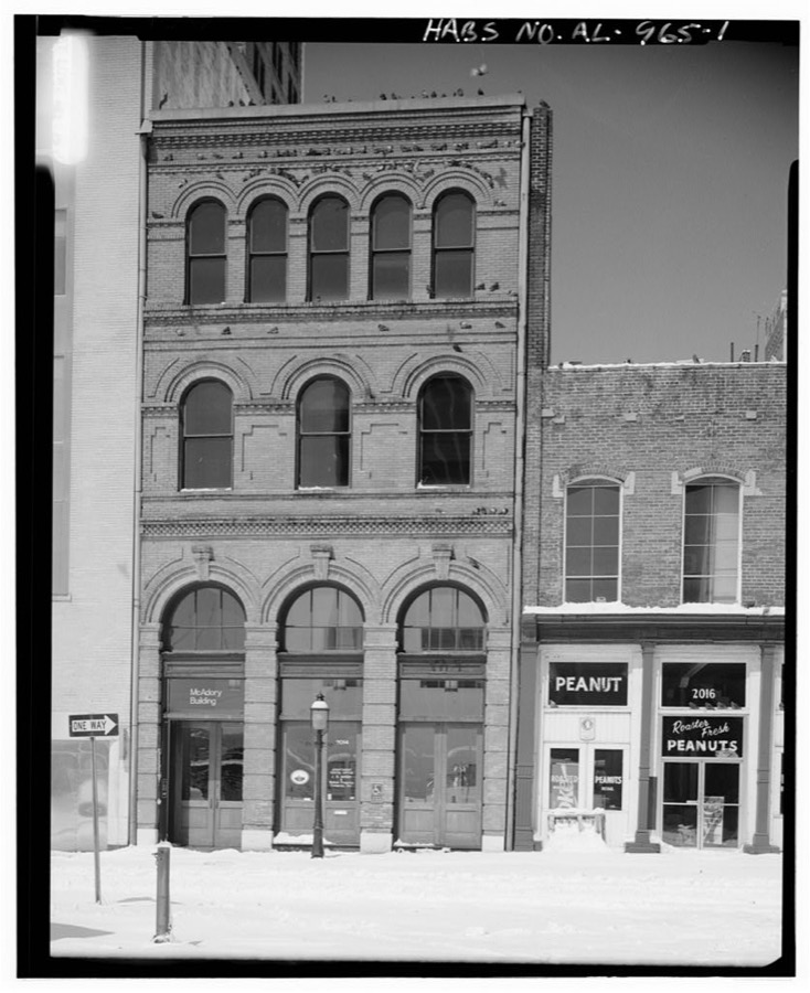 McAdory Building, 2014 Morris Avenue, Birmingham, Jefferson County, AL