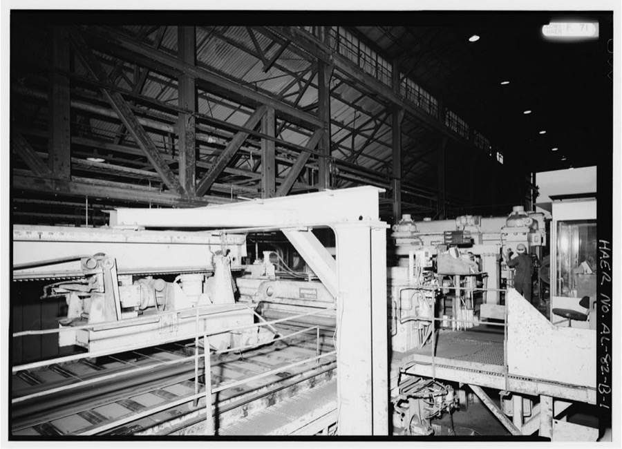 Central Iron Foundry, Plate Mill Building, 1700 Holt Road, Holt, Tuscaloosa County, AL