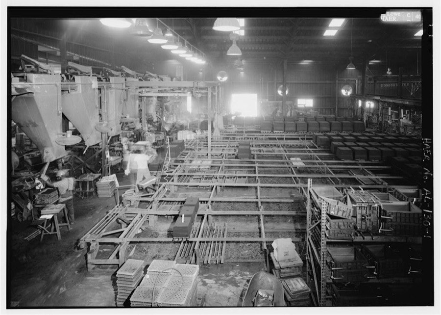 Southern Ductile Casting Company, Centerville Foundry, 101 Airport Road, Centreville, Bibb County, AL