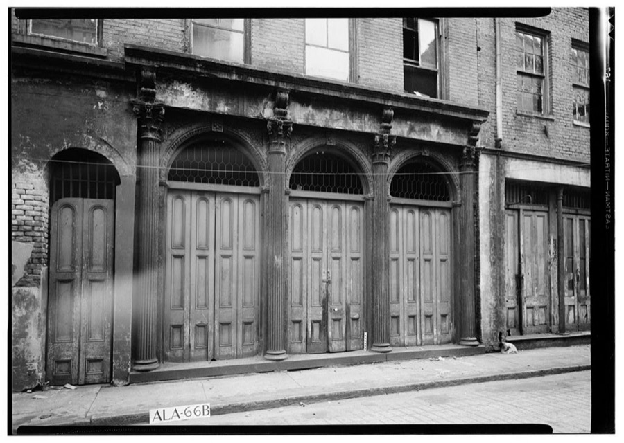 Commercial Building, Exchange Alley, Mobile, Mobile County, AL