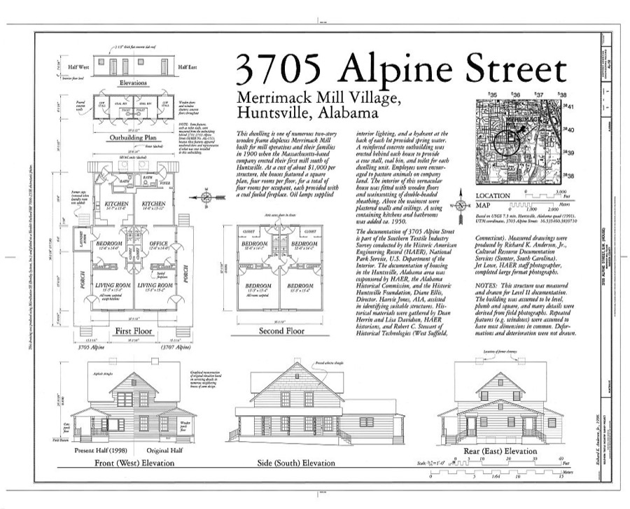 3705 Alpine Street, Southwest (House), 3705 Alpine Street, Southwest, Huntsville, Madison County, AL