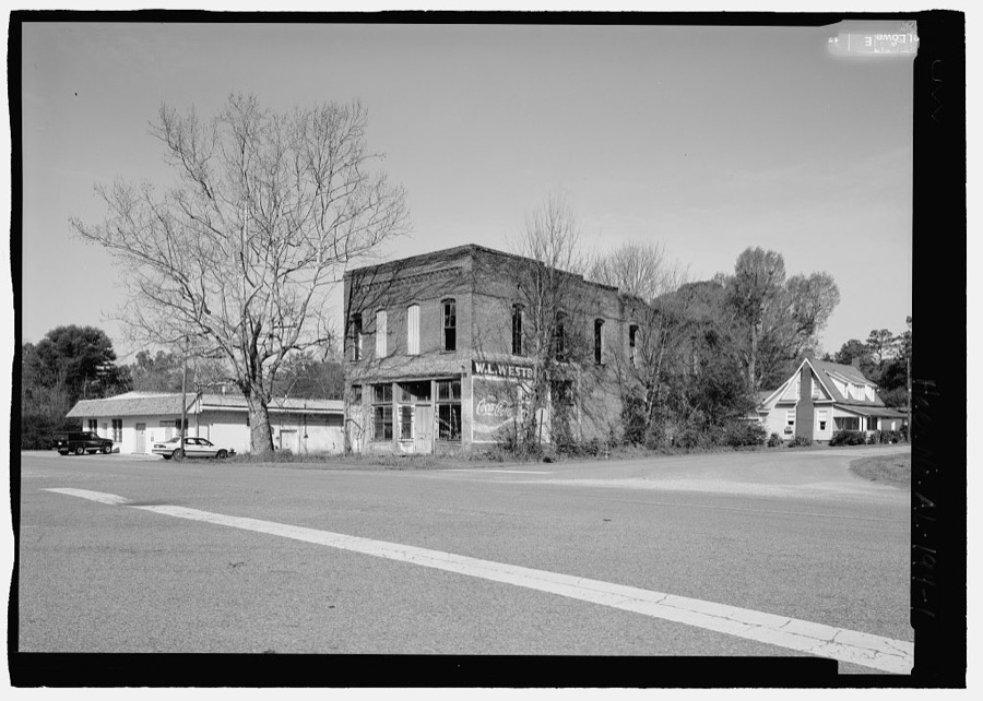 W. L. Westbrook Grocery Store, Intersection of County Route 27 & County Route 29, Spring Garden, Cherokee County, AL