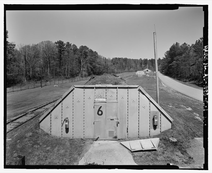 Fort McClellan Ammunition Storage Area, Building No. 4408, Second Avenue (Magazine Road), Anniston, Calhoun County, AL