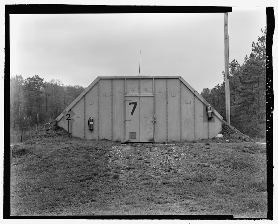 Fort McClellan Ammunition Storage Area, Building No. 4409, Second Avenue (Magazine Road), Anniston, Calhoun County, AL