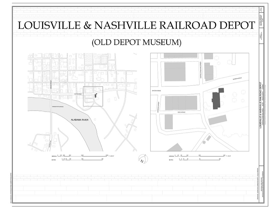 Louisville & Nashville Railroad Depot, 4 Martin Luther King Street, Selma, Dallas County, AL