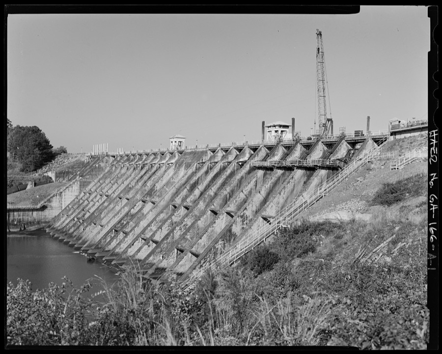 Bartletts Ferry Hydroelectric Project, Gantry Cranes, 1471 Bartletts Ferry Road, Fortson, Harris County, GA