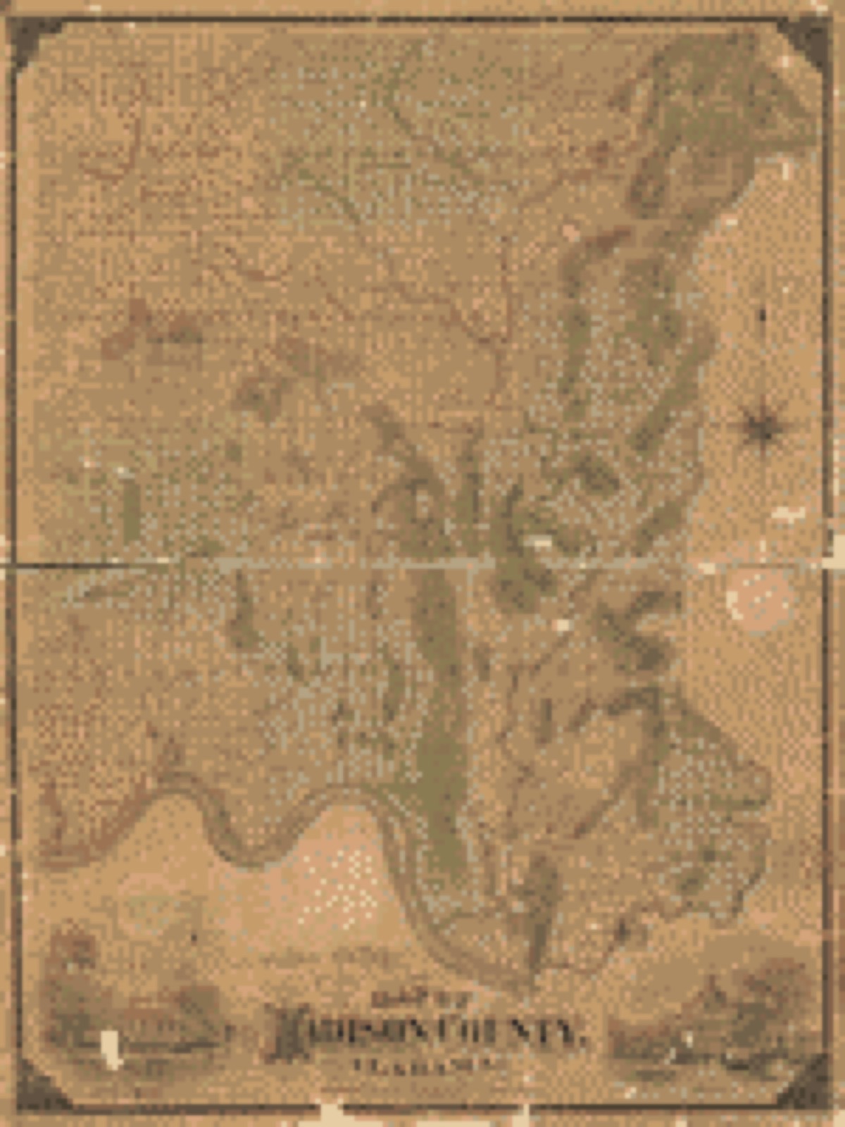 Land ownership map, 1875 - Map of Madison county, Alabama