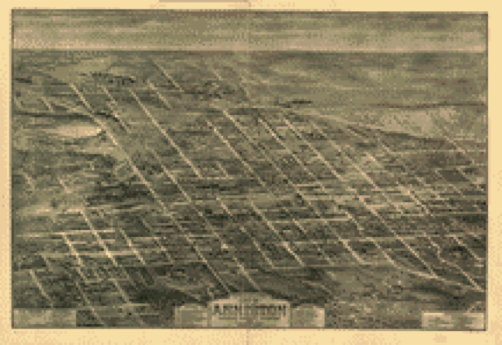 Bird's-eye view, 1903 - Bird's eye view looking northwest, city of Anniston, Calhoun County, Alabama