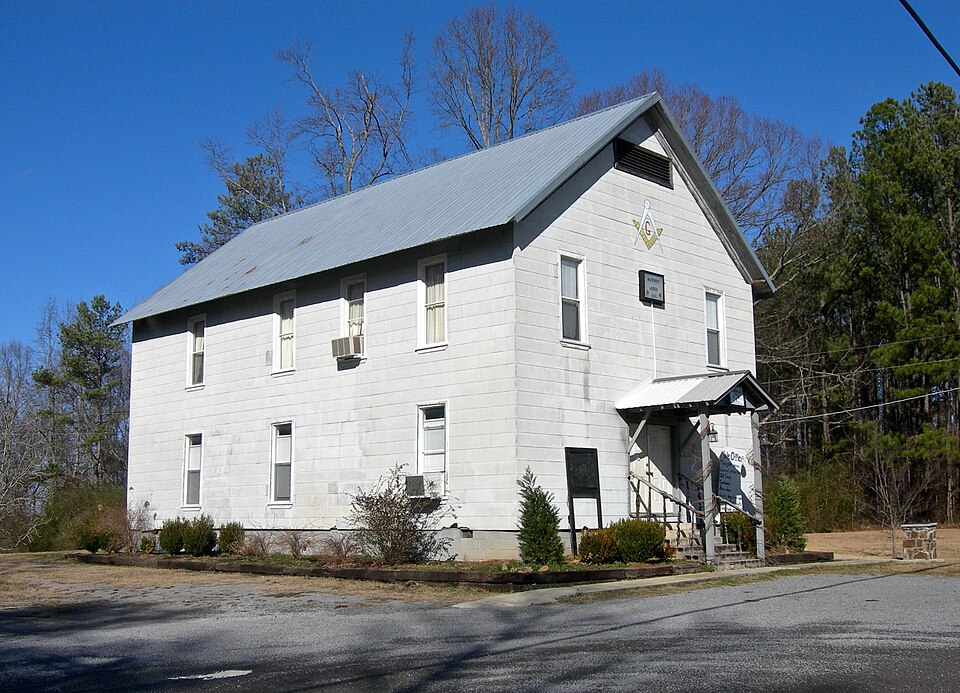 Photograph of Crane Hill Masonic Lodge