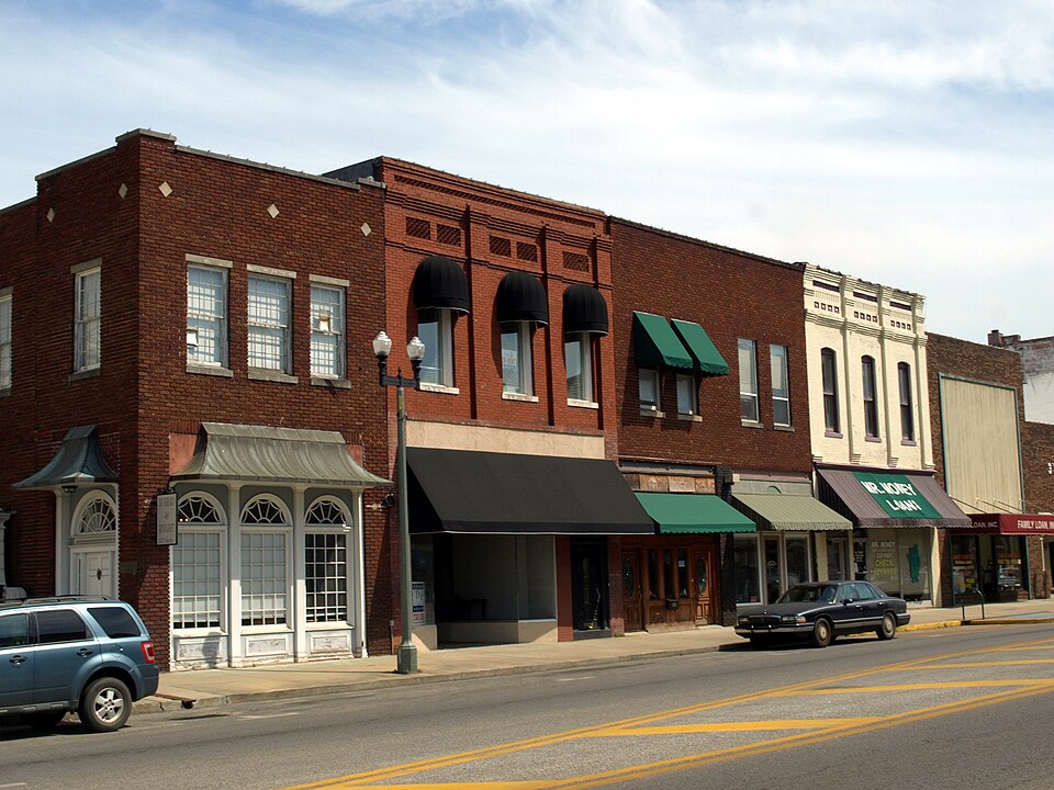 Photograph of Downtown Anniston Historic District