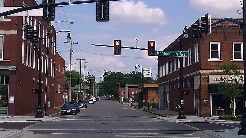 Photograph of Sheffield Downtown Commercial Historic District