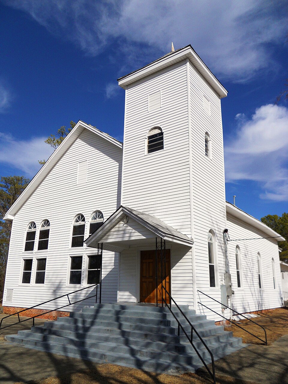 Photograph of Shiloh Missionary Baptist Church and Rosenwald School