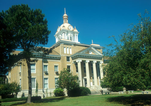 Photograph of Fayette County Courthouse Historic District