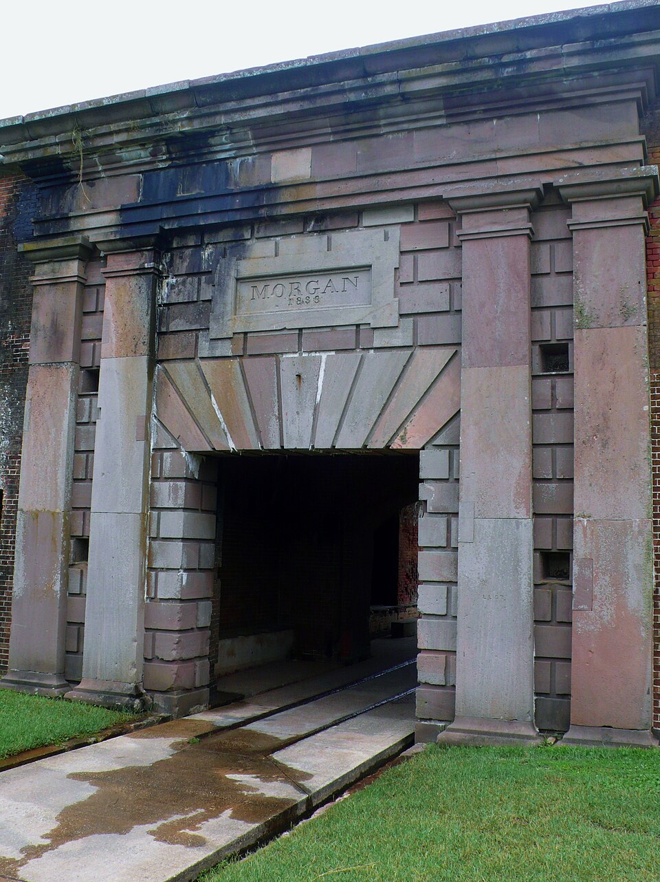 Photograph of Fort Morgan