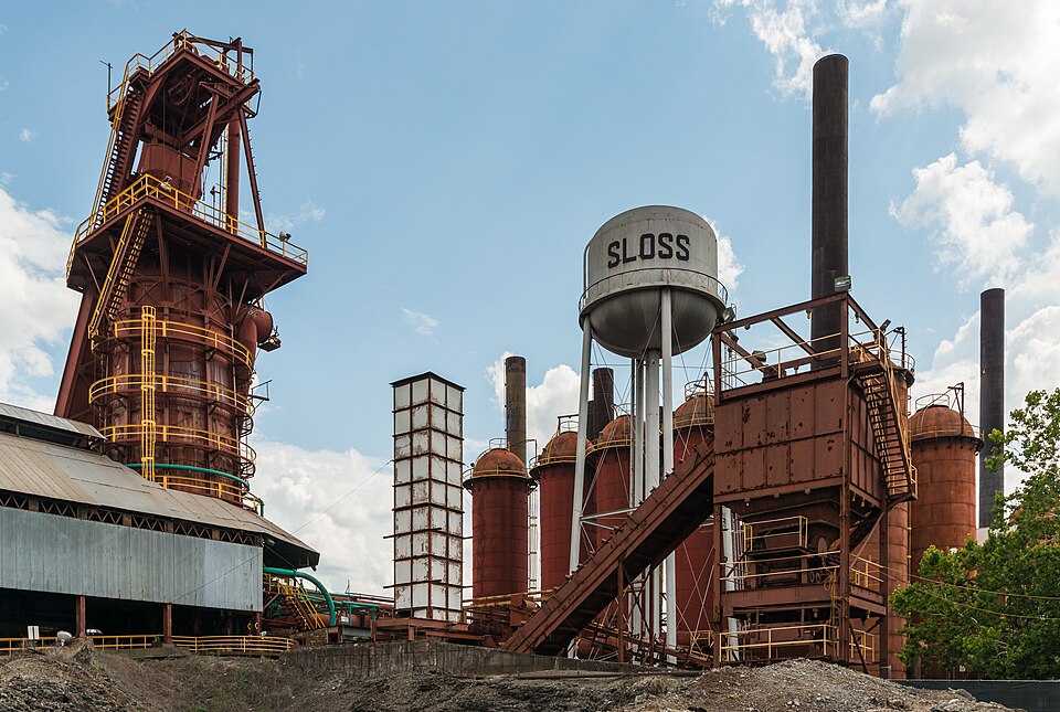 Photograph of Sloss Furnaces