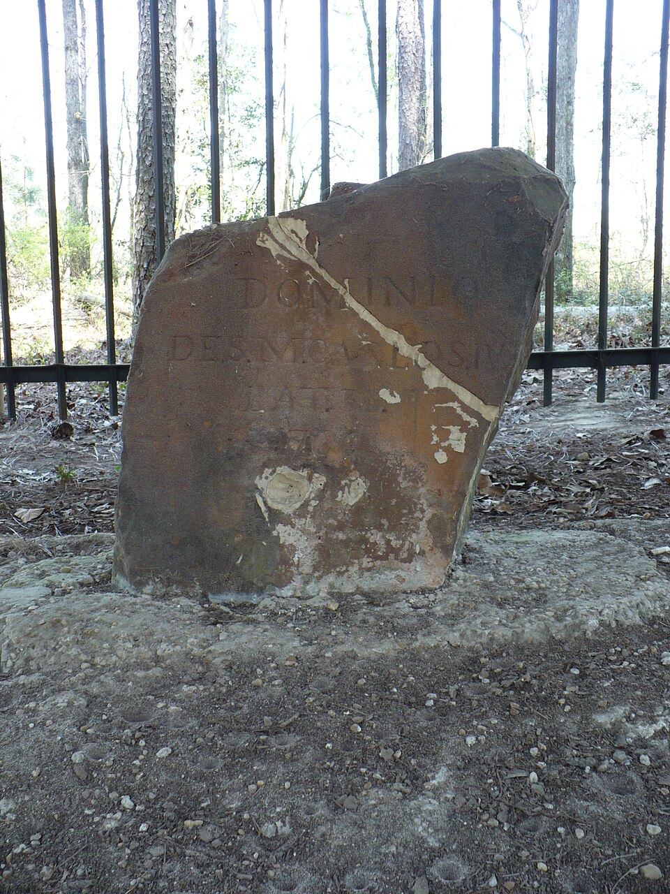 Photograph of Ellicott's Stone