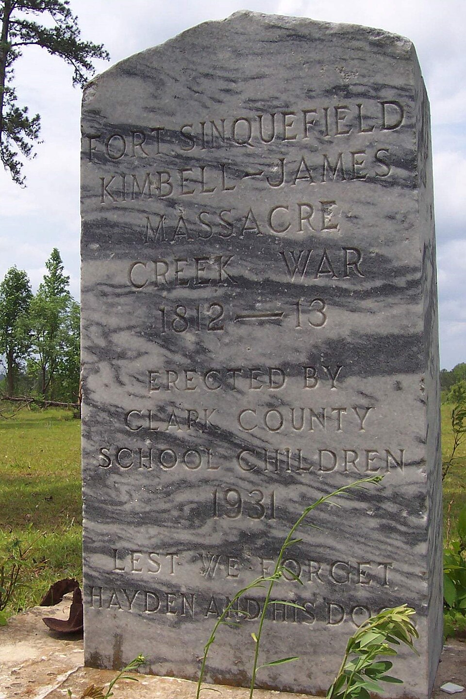 Photograph of Fort Sinquefield