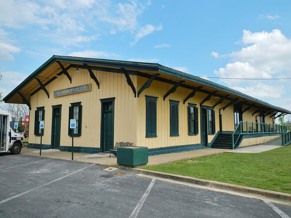 Photograph of Albertville Depot