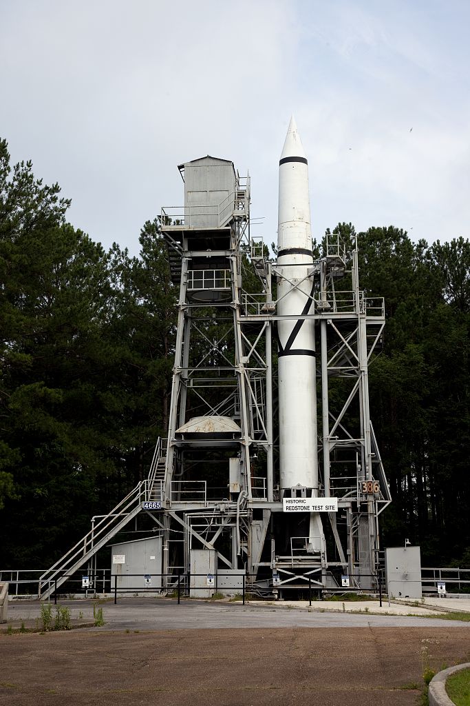 Photograph of Redstone Test Stand