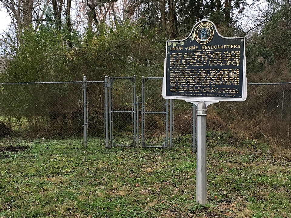 Photograph of General William Rosecrans Headquarters
