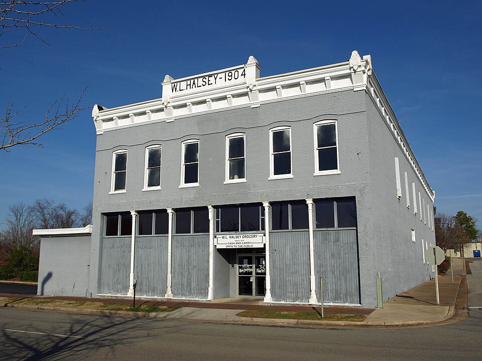 Photograph of W. L. Halsey Warehouse
