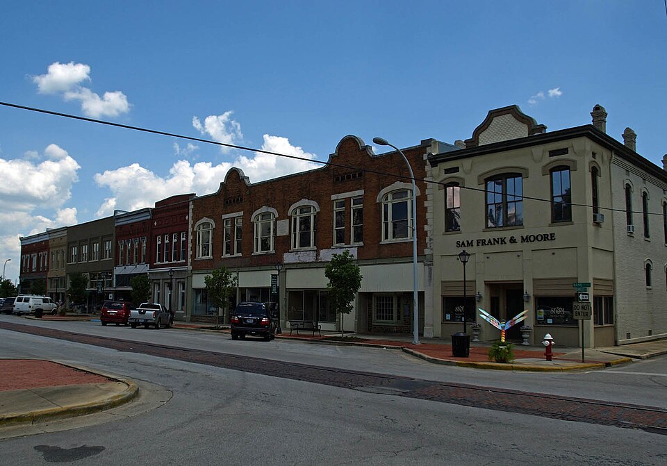 Photograph of Bank Street-Old Decatur Historic District