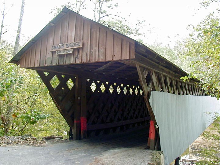 Photograph of Swann Covered Bridge