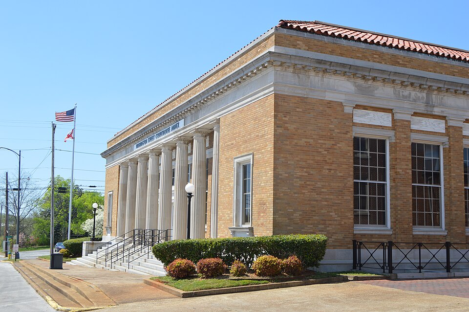 Photograph of Old Athens, Alabama Main Post Office