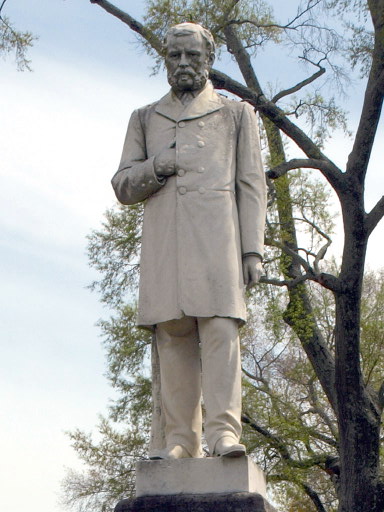 Photograph of Samuel Noble Monument
