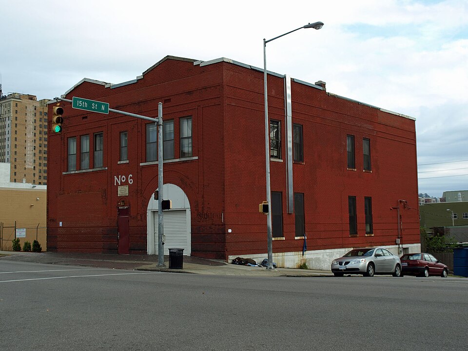 Photograph of Fire Station No. 6
