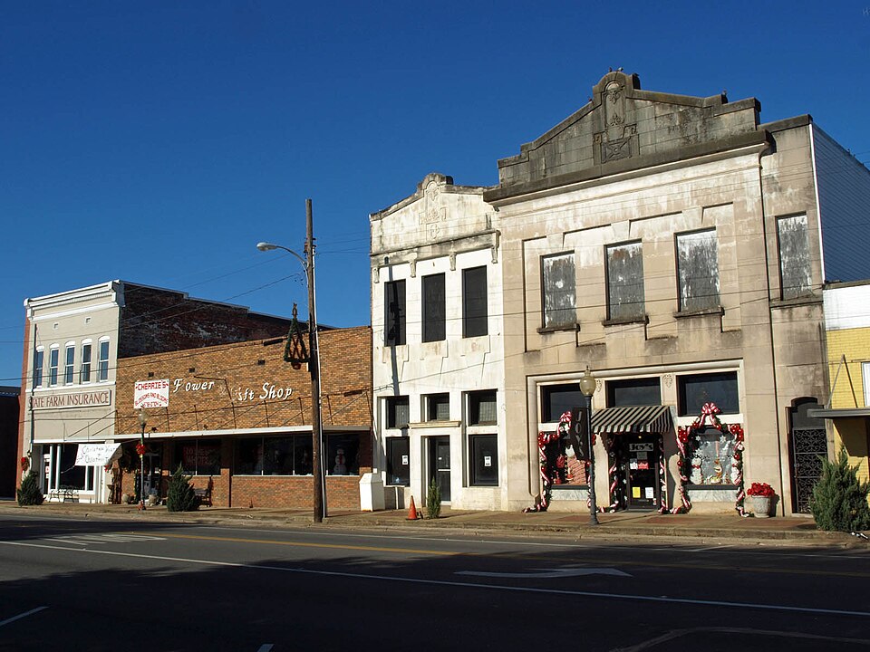 Photograph of New Evergreen Commercial Historic District