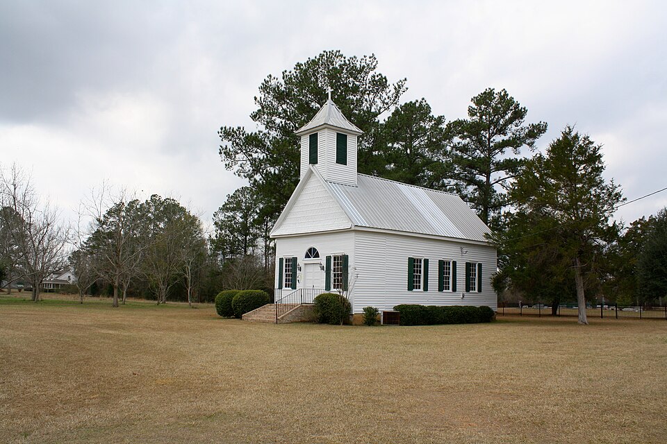 Photograph of Gainestown Methodist Church and Cemetery