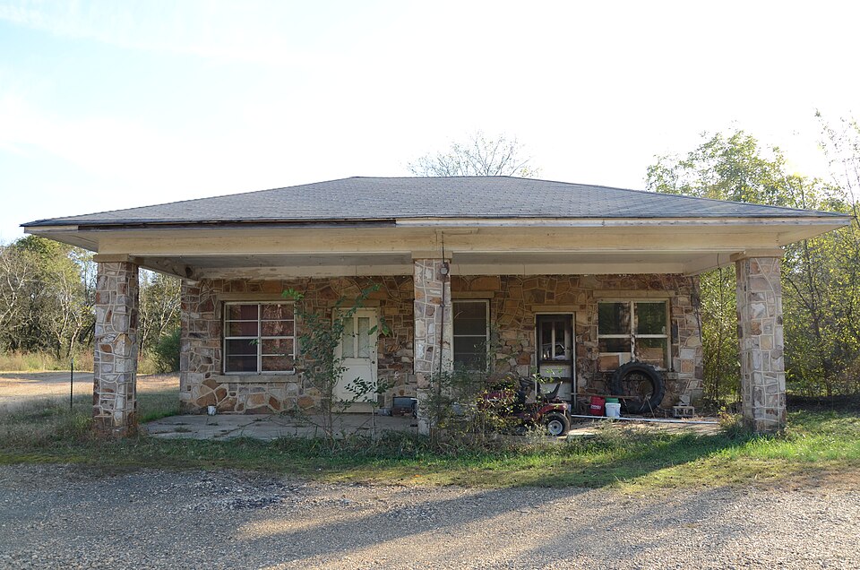 Photograph of Jones General Store and Esso Station