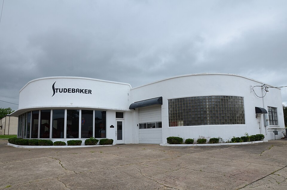 Photograph of Studebaker Showroom