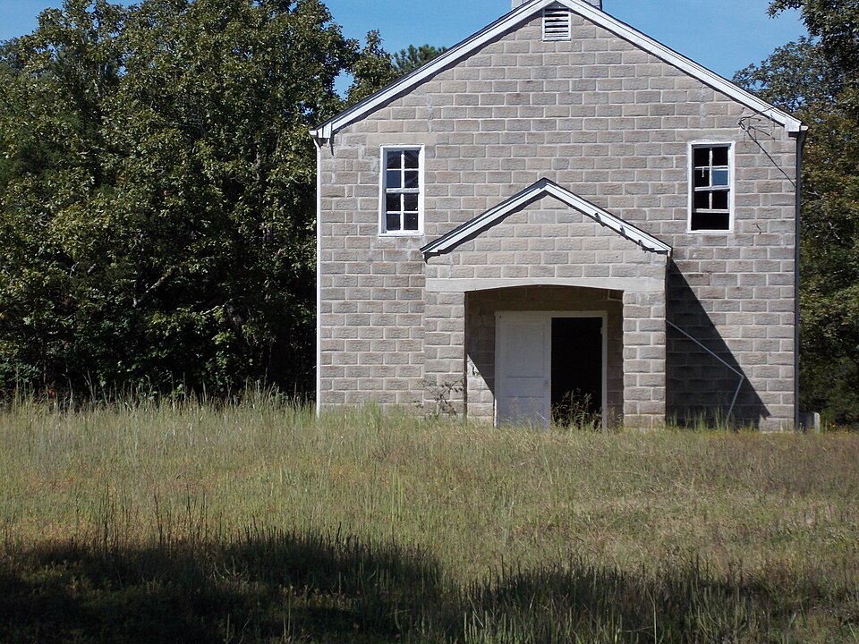 Photograph of Lee's Chapel Church and Masonic Hall