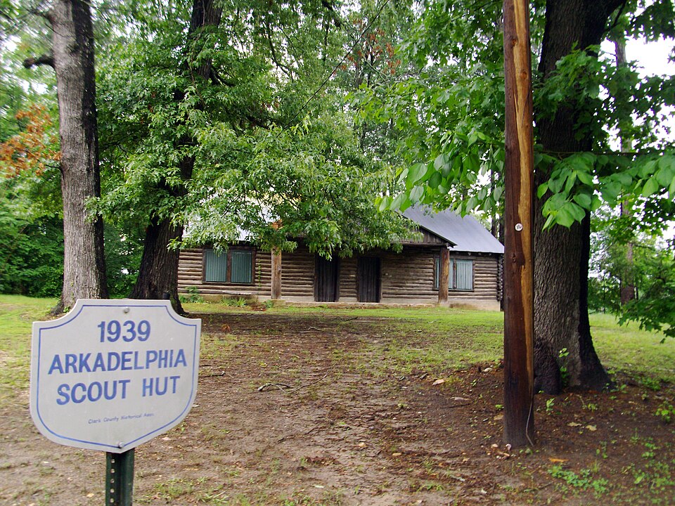 Photograph of Arkadelphia Boy Scout Hut