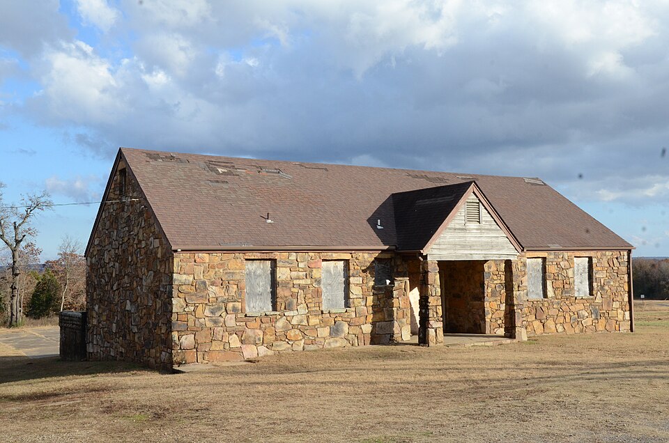 Photograph of Maness Schoolhouse