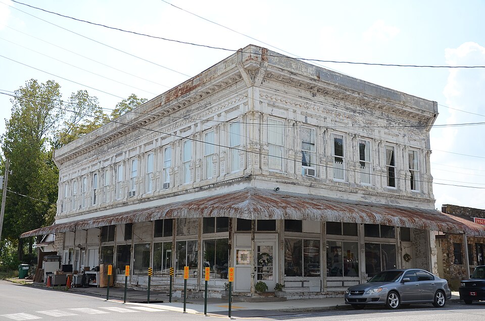 Photograph of J.C. Berry's Dry Goods Store