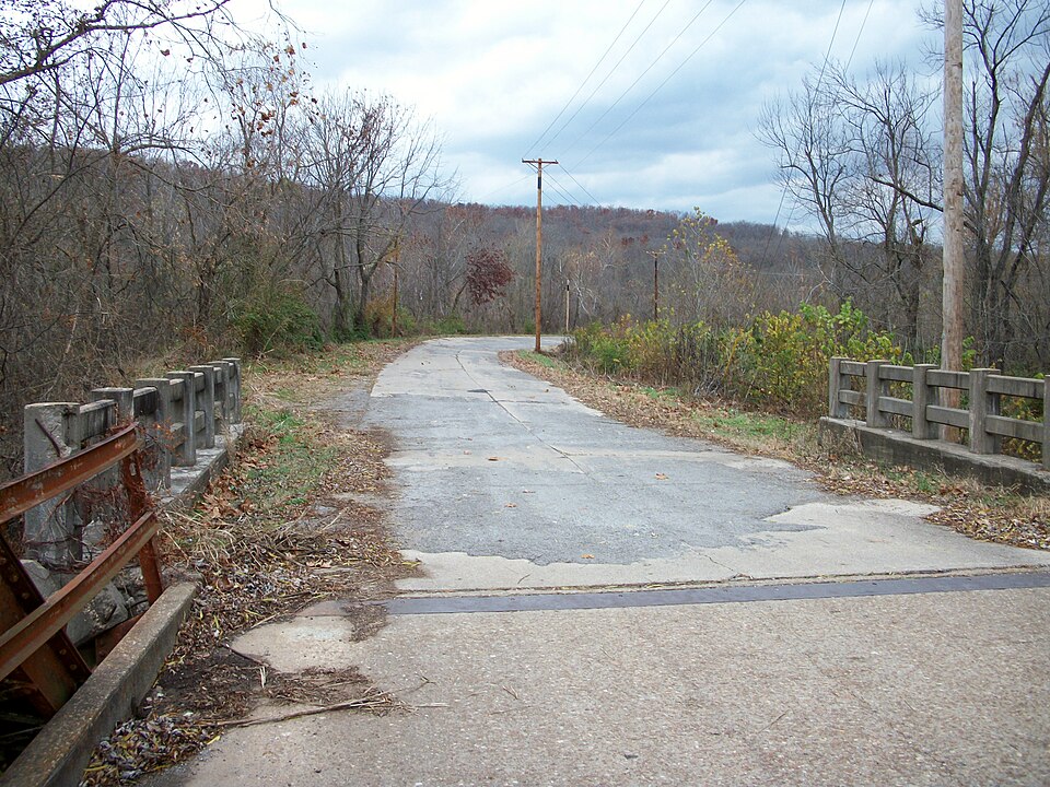 Photograph of Old U.S. Route 71