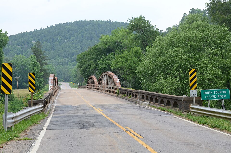 Photograph of South Fourche LaFave River Bridge