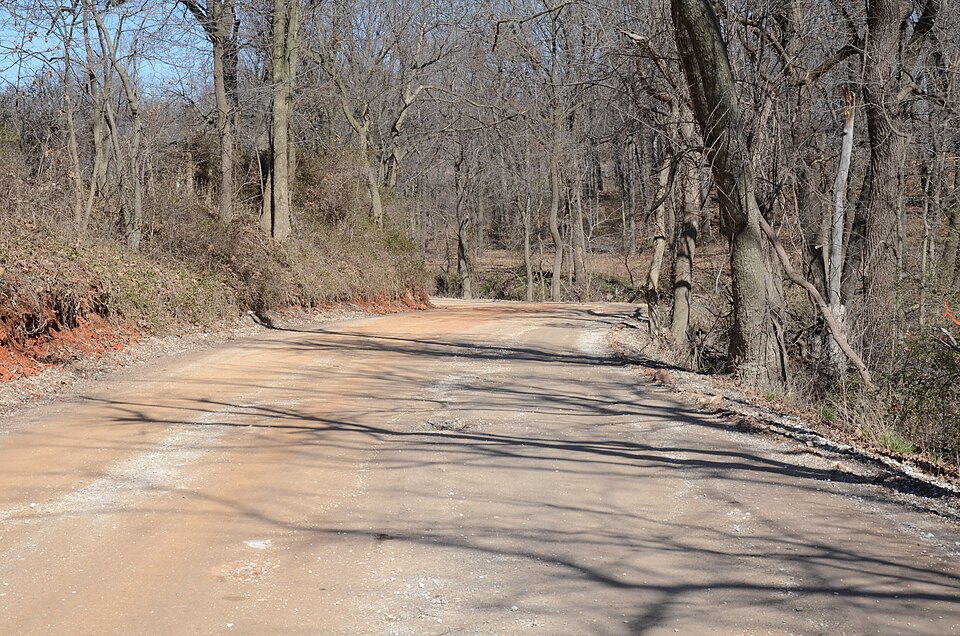 Photograph of Springfield to Fayetteville Road-Cross Hollow Segment